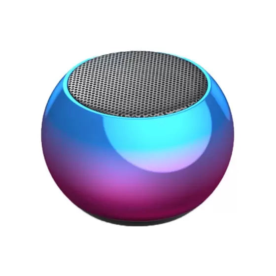 Mini Caixinha De Som Bluetooth TWS Metal Speaker Amplificada